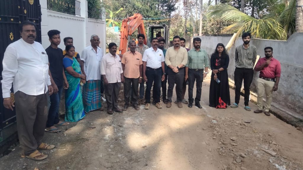 Concreate road vilaoor