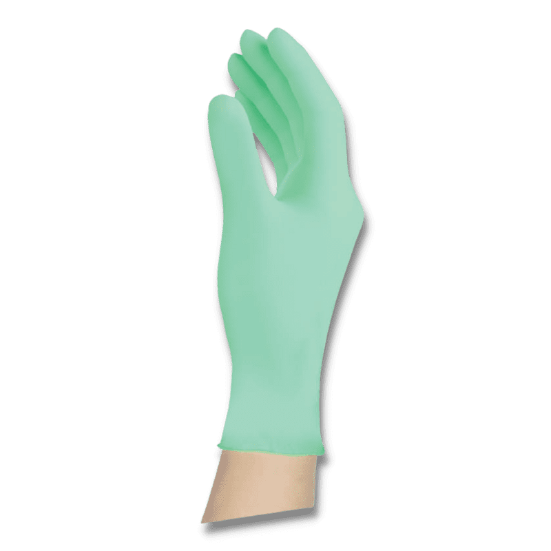 ANSEL KANAM GLOVES GREEN
