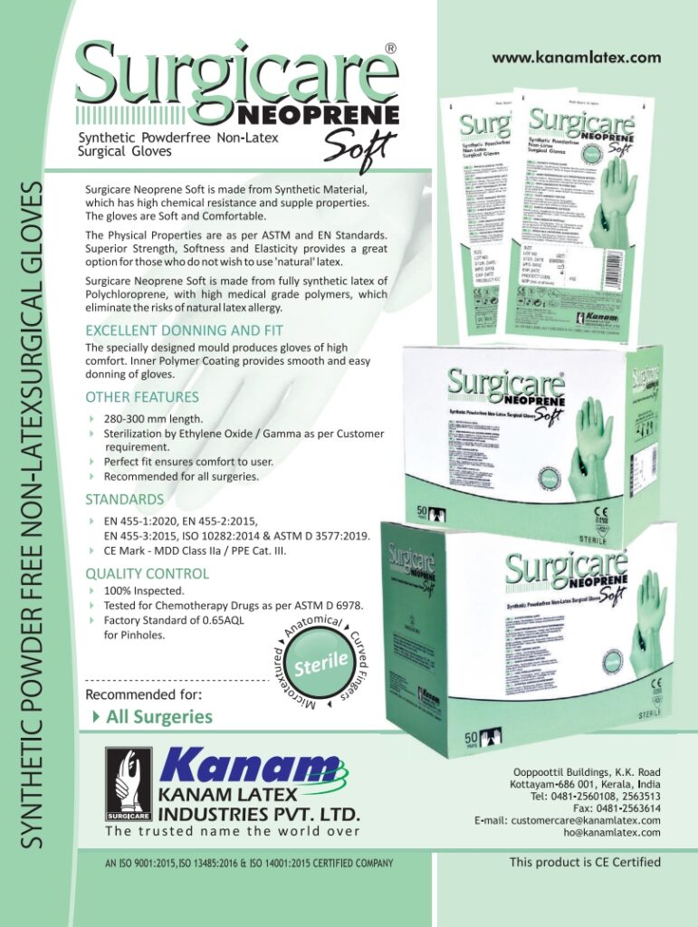 Surgicare Neoprene Soft- Product Flyer