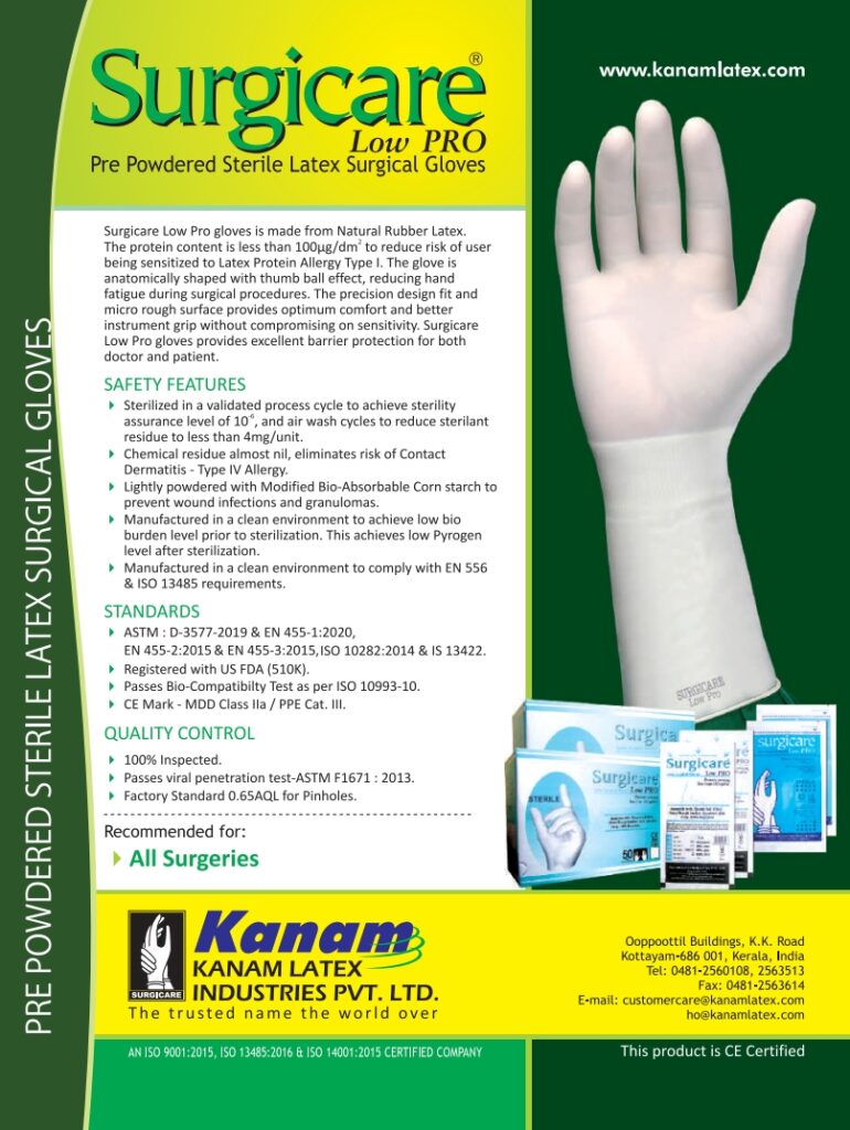 pre Powdered - Surgicare Low pro
