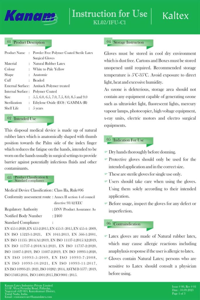 Powder Free Polymer - Kaltex
