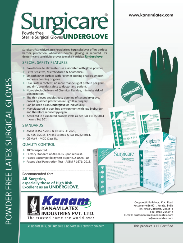 #Surgicare Leaflet Underglove