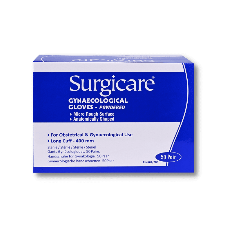 Surgicare Gynaecological Gloves- Powdered