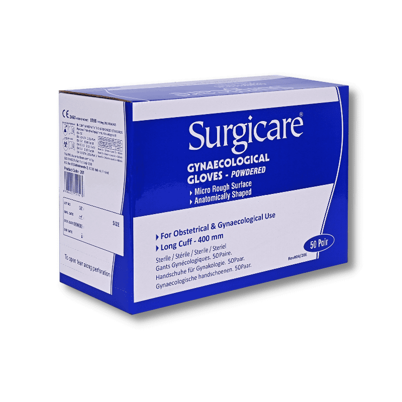 Surgicare Gynaecological Gloves- Powdered
