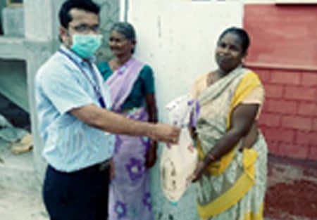 Food kits given to 800 families of Kani Tribe during Covid-19 pandemic, Kanyakumari