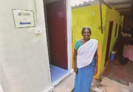 Toilets constructed through Kasturba Welfare Society, Kottayam