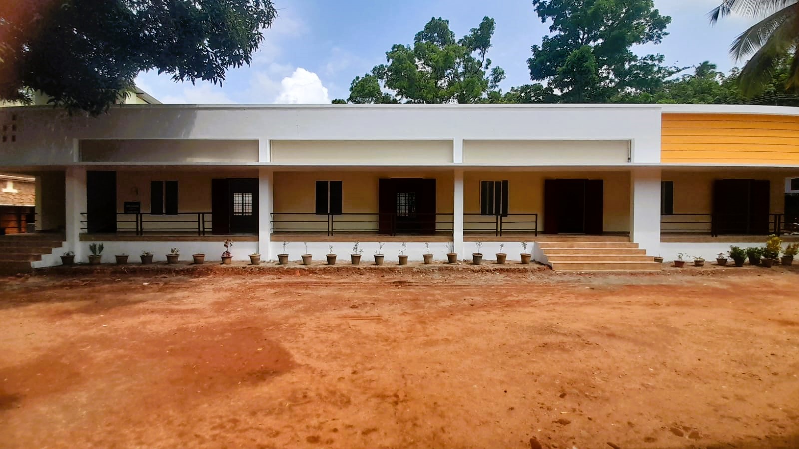 Classroom constructed  at Christian Welfare High school, Thadikarankonam, Kanyakumari