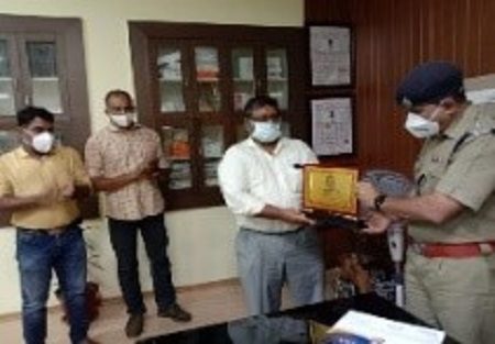 Furniture Donated at Covid control | Assistance room at the office of Dy Supdt of Police, Kottayam