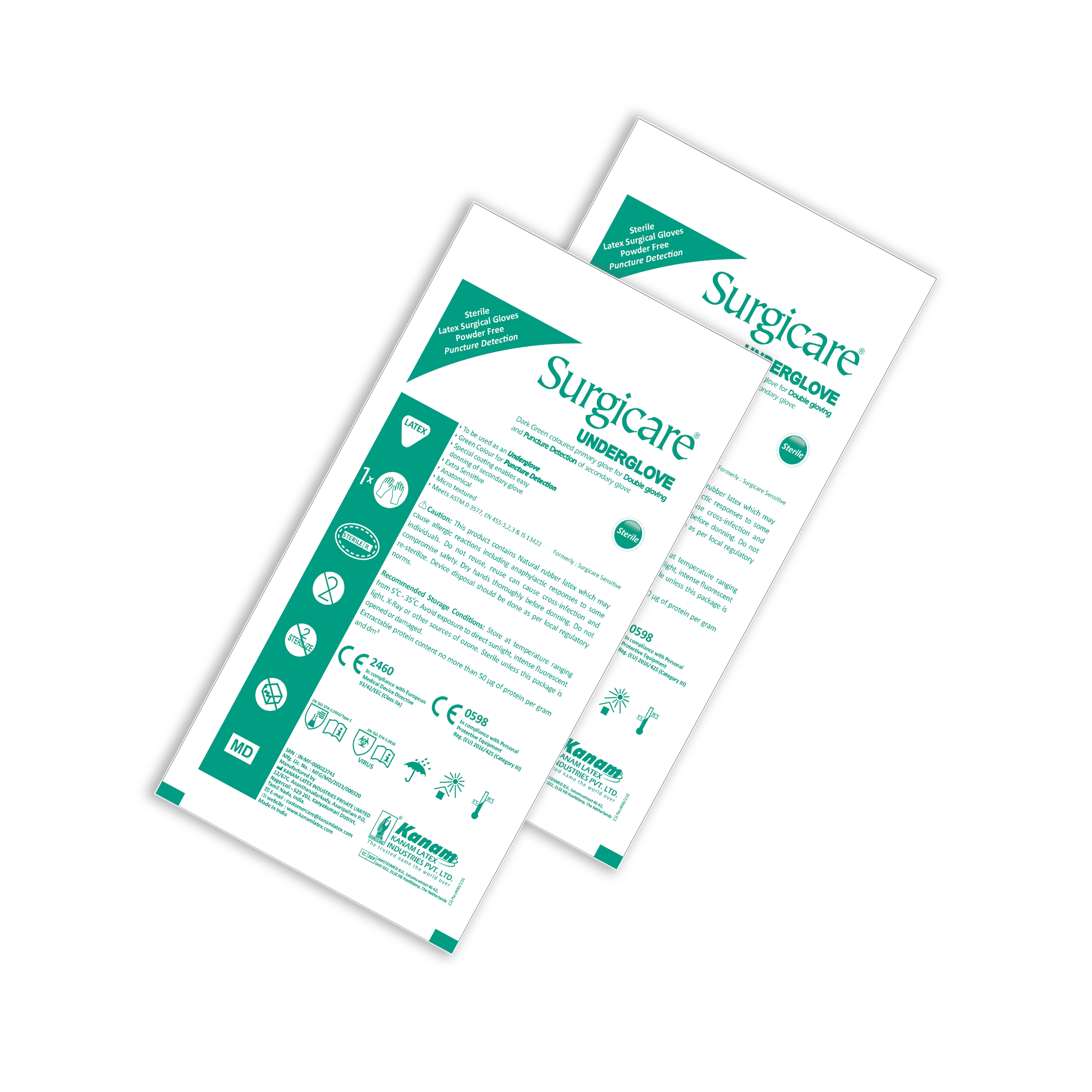 #Surgicare Underglove pouch